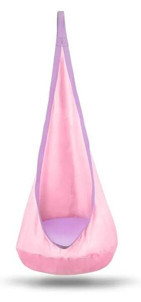 NeoSport egyszemélyes Csepphinta, párnás, 140x55 cm, 80 kg - Rózsaszín