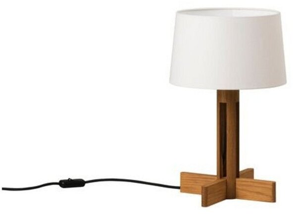 Asztali lámpa Santa & Cole, dimmable, Fehér, Nappali, Fa