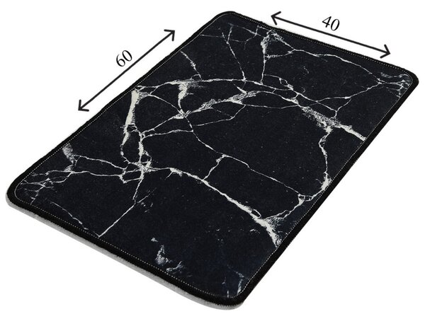 Marble fürdőszobai szőnyeg 40 × 60 cm
