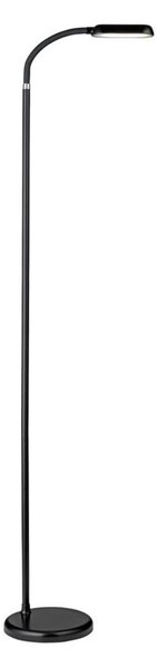 Állólámpa Halo Design, dimmable, Fekete, Nappali, Műanyag