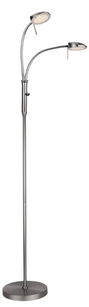 Állólámpa Halo Design, dimmable, Fémes, Nappali, Fém