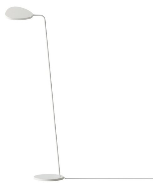 Állólámpa Muuto, dimmable, Fehér, Nappali, Alumínium