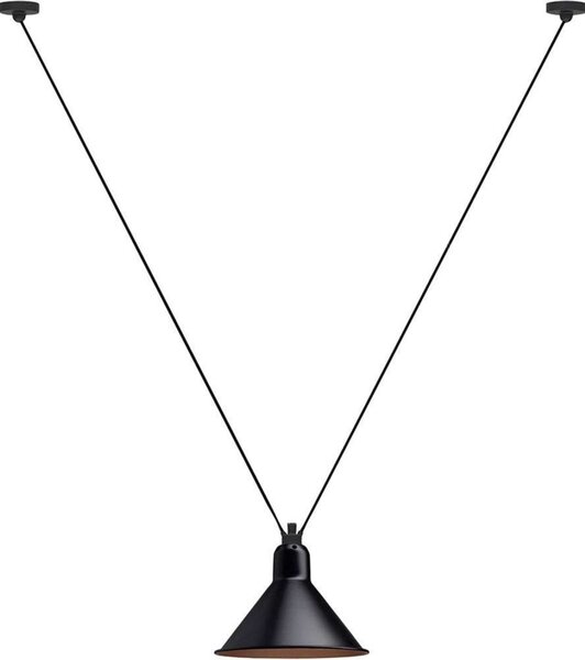 323 L Függőlámpa Conic Black/Copper - Lampe Gras