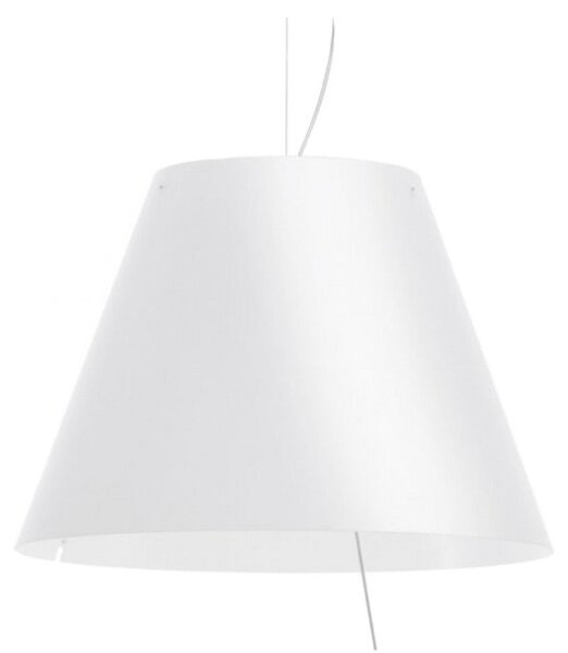 Függőlámpa Luceplan, dimmable, Fehér, Étkező, Alumínium