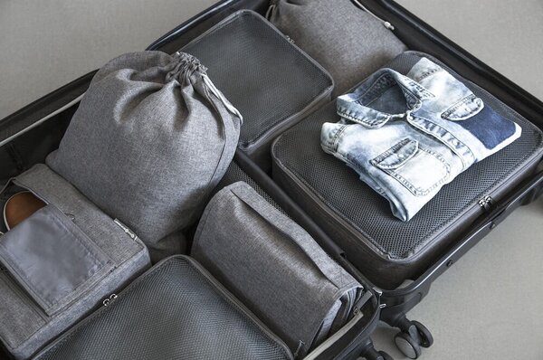 Textil rendszerező utazáshoz – Bigso Box of Sweden