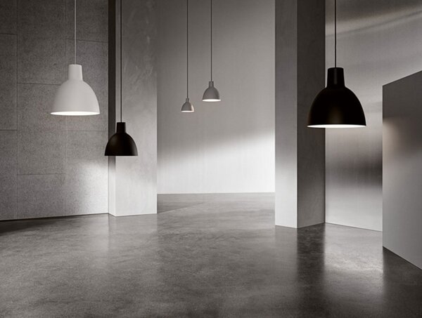 Függőlámpa Louis Poulsen, Toldbod 250, dimmable, Kék, Nappali, Alumínium, Dizájn