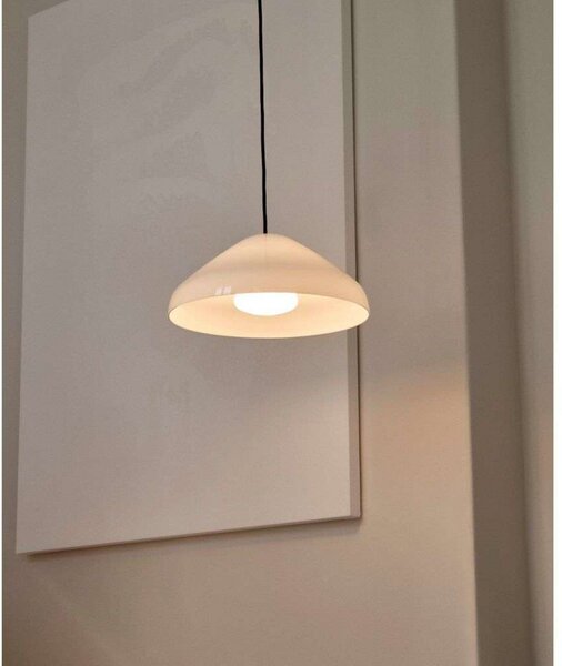 Függőlámpa HAY, dimmable, Fehér, Nappali, Üveg