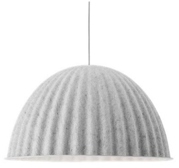 Függőlámpa Muuto, dimmable, Fehér, Étkező, Műanyag