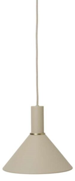 Collect Függőlámpa Cone Low Cashmere - Ferm Living