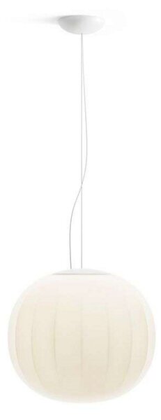 Függőlámpa Luceplan, dimmable, Fehér, Nappali, Üveg