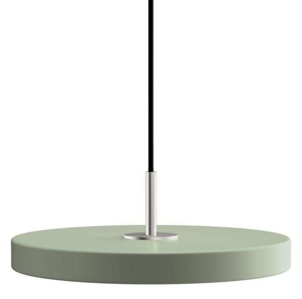 Asteria Függőlámpa Mini Olive/Steel Top - UMAGE