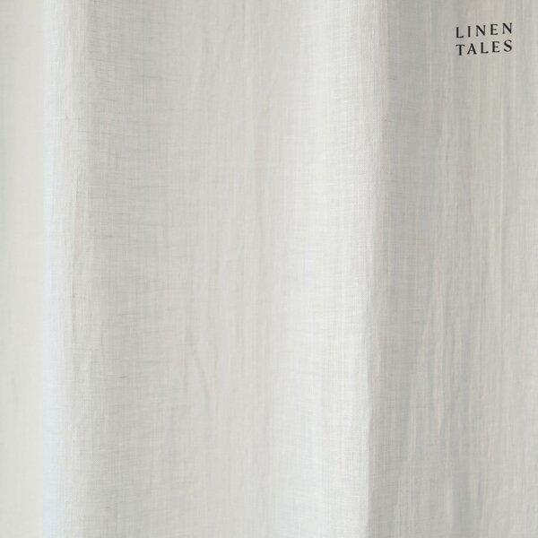 Fehér átlátszó függöny 130x170 cm Daytime – Linen Tales