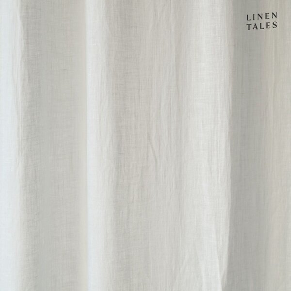Fehér átlátszó függöny 130x170 cm Daytime – Linen Tales