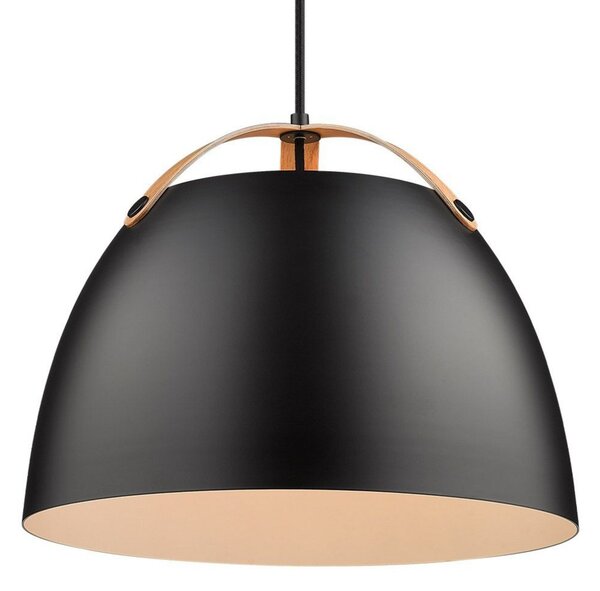 Függőlámpa Halo Design, Fekete, Étkező, Üveg