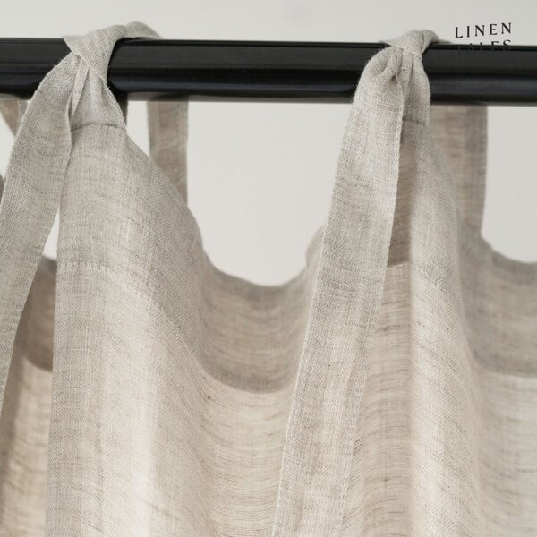 Daytime bézs len függöny, 250 x 130 cm - Linen Tales