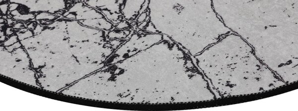 Marble fehér fürdőszobai szőnyeg 100 cm