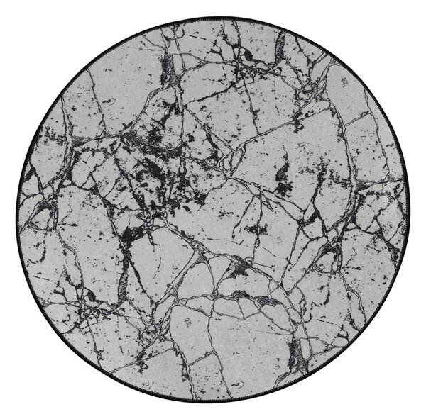 Marble fehér fürdőszobai szőnyeg 100 cm