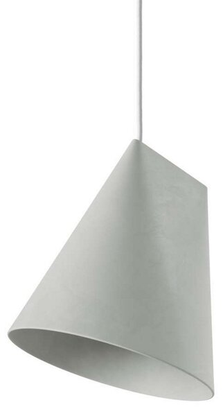 Ceramic Wide Függőlámpá Light Grey - Moebe