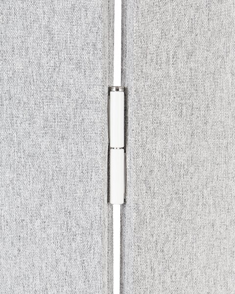 Irodai térelválasztó SLIMMY 120 x 160 cm Világosszürke