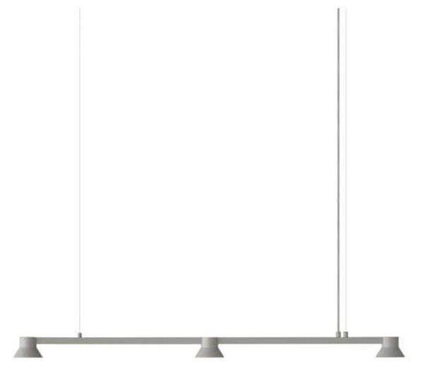 Függőlámpa Normann Copenhagen, dimmable, Szürke, Étkező, Alumínium