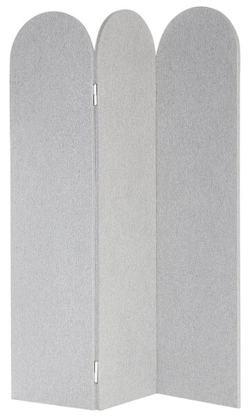 Irodai térelválasztó SLIMMY 120 x 160 cm Világosszürke