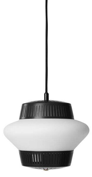 Függőlámpa Warm Nordic, Opal Arch, dimmable, Fekete, Étkező, Fém, Dizájn