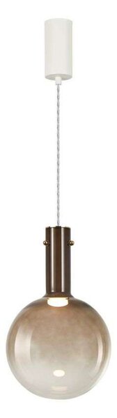 Függőlámpa LOOM DESIGN, dimmable, Barna / Rozsdabarna, Nappali, Üveg
