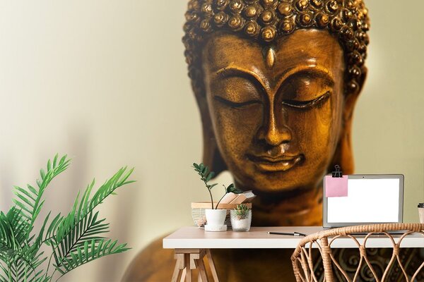 Tapéta bronz Buddha szobor