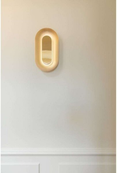 Fali Lámpa Nuura Aps, Sasi, dimmable, Arany / Sárgaréz, Nappali, Fém, Skandináv