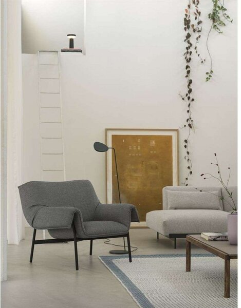 Asztali lámpa Muuto, dimmable, Fekete, Nappali, Műanyag