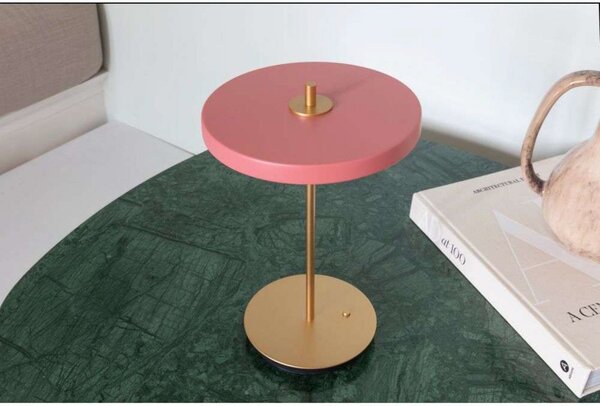 Asztali lámpa UMAGE, dimmable, Rózsaszín / Rosé, Nappali, Fém