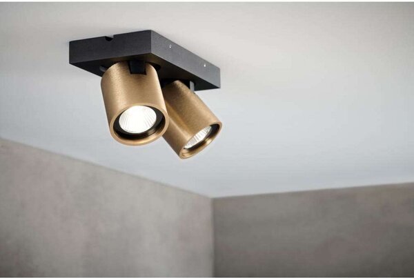 Mennyezeti Lámpa LIGHT-POINT, dimmable, Arany / Sárgaréz, Nappali, Alumínium