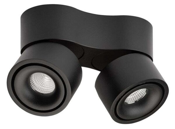 Mennyezeti Lámpa ANTIDARK, dimmable, Fekete, Nappali, Alumínium