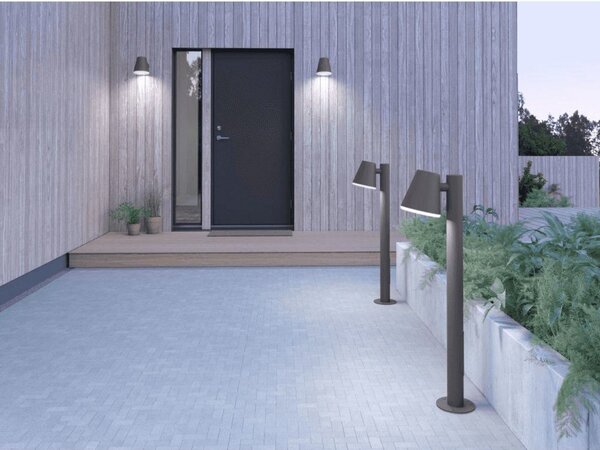 Kültéri Lámpa Belid, dimmable, Szürke, Terasz, Fém