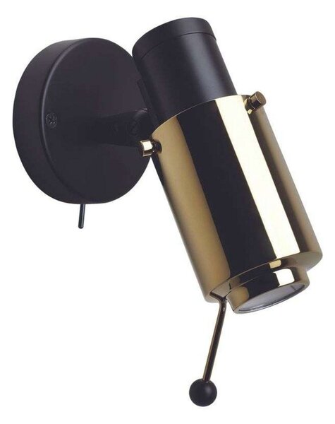 Biny Spot LED w/Kapcsoló & Rod Black/Gold