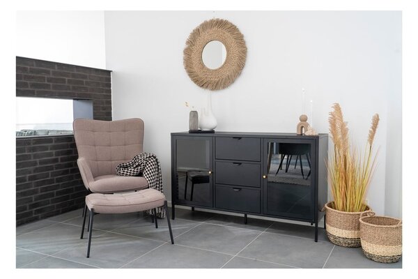 Szürke-bézs lábtartó Glasgow – House Nordic