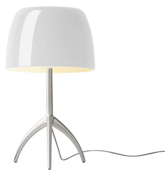 Lumiere Grande Asztali Lámpa E27 Alu/White - Foscarini