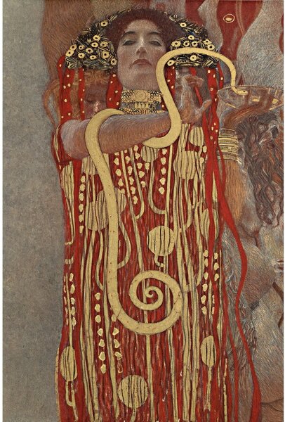 Reprodukciós kép 40x60 cm Hygieia, Gustav Klimt – Fedkolor