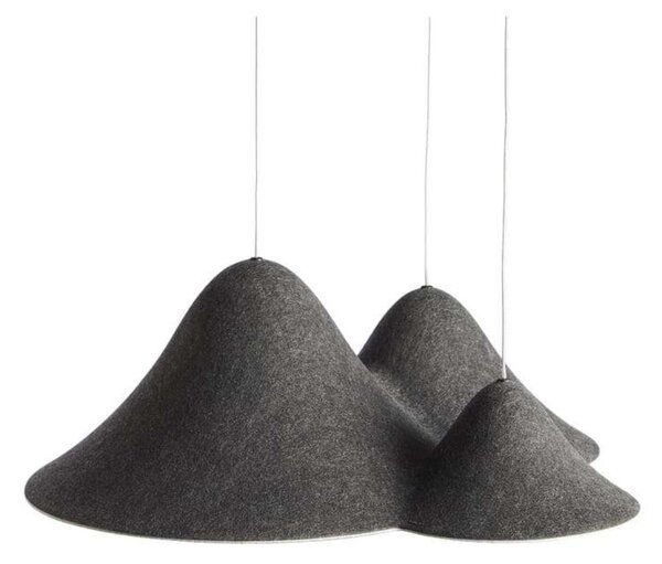 Függőlámpa LOOM DESIGN, dimmable, Fekete, Nappali, Alumínium
