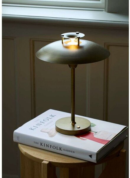 Asztali lámpa Halo Design, dimmable, Arany / Sárgaréz, Nappali, Fém