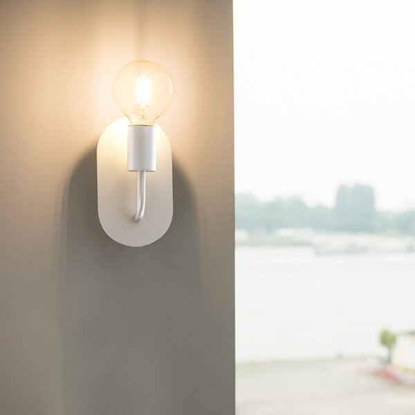 Fali Lámpa SLV, Fitu, dimmable, Fehér, Nappali, Alumínium, Modern
