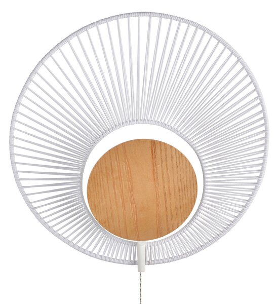 Fali Lámpa Forestier, Oyster, dimmable, Fehér, Nappali, Fém, Dizájn