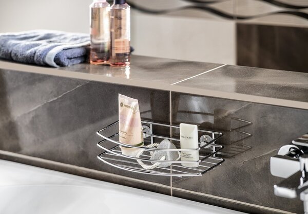 Aqualine Aqualine, Chrome LINE egyhuzalos polc, króm, 37004
