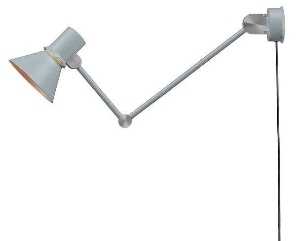 Fali Lámpa Anglepoise, Type 80 W3, Szürke, Nappali, Fém, Dizájn