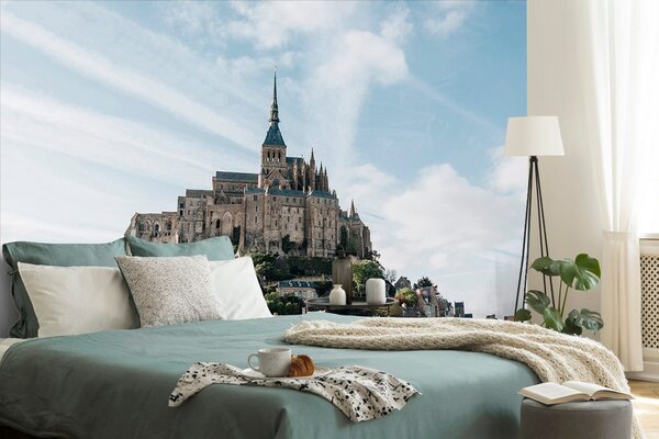 Fotótapéta Mont-Saint-Michel kastély