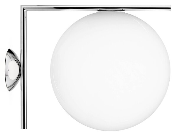 Fali Lámpa FLOS, IC C/W2, dimmable, Fémes, Nappali, Üveg, Dizájn