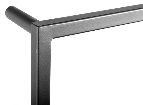 Sapho Sapho, SKA Fali törölközőtartó, 450x1150x100mm, matt fekete, SKA501
