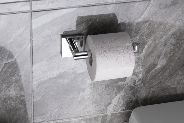 Sapho Sapho, X-SQUARE WC-papír tartó fedél nélkül, 180x55x70 mm, króm, XQ702