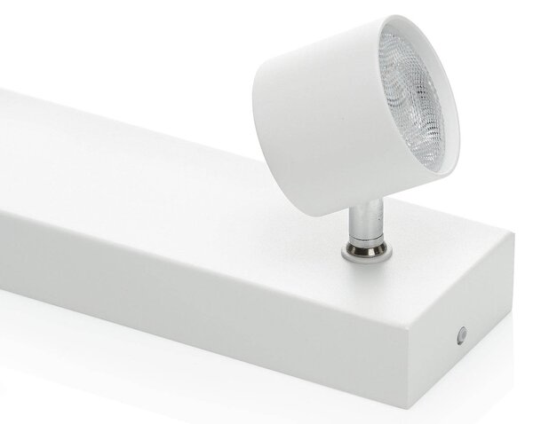 Philips Star LED-spot fehér 3-égő meleg fény, dimmelhető, Fehér / opál, Nappali / Étkező, fém, Modern
