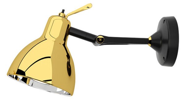 Fali Lámpa Rotaliana, Luxy H0 Glam, dimmable, Fekete, Nappali, Fém, Dizájn